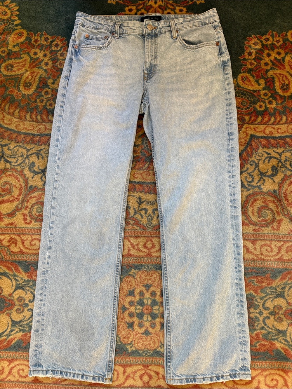 Aeropostale low rise 90’s baggy jean size 10 100% cotton